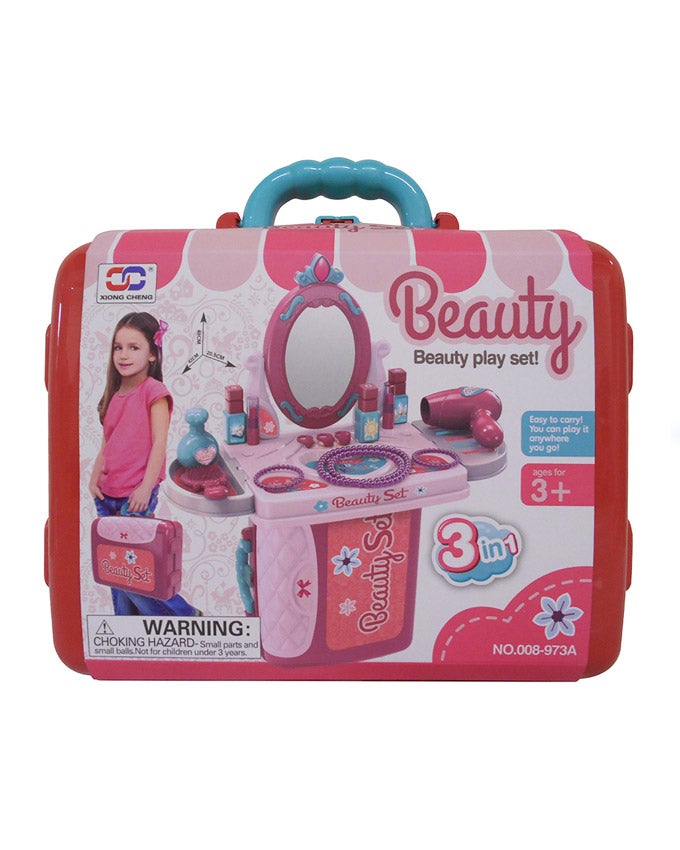 3 In 1 Beauty Playset Toy 40x20x52cm - Image 2