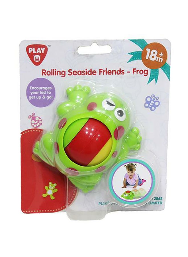 PLAYGO Frog Rolling Seaside Friends Plastic Push Toy