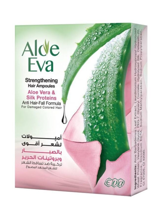 Aloe Eva Strengthening Hair Ampoules 60ml - Image 1