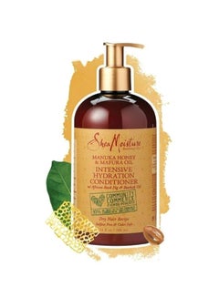 SheaMoisture Manuka Honey And Mafura Oil Intensive Hydration Hair Conditioner 384ml  - Image 2