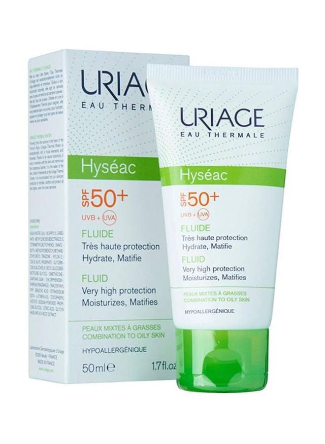 Uriage Hyseac Solaire Fluid SPF50+ 50ml - Image 3