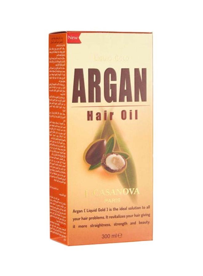 J.CASANOVA Argan Hair Oil 300ml - Image 4