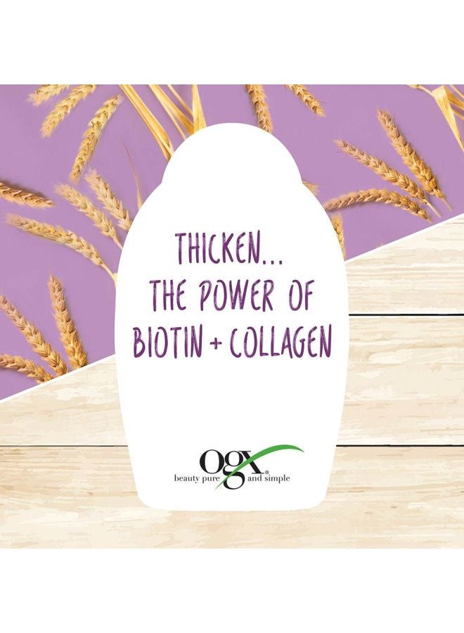 Ogx - Thick Full-Biotin Collagen Shampoo 385ml - Image 1