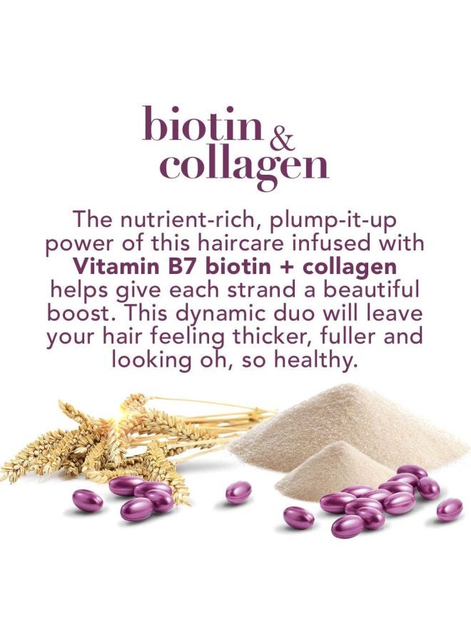 Ogx - Thick Full-Biotin Collagen Shampoo 385ml - Image 1