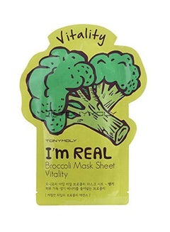 TONYMOLY Vitality I'm Real Broccoli Mask Sheet 21grams  - Image 1
