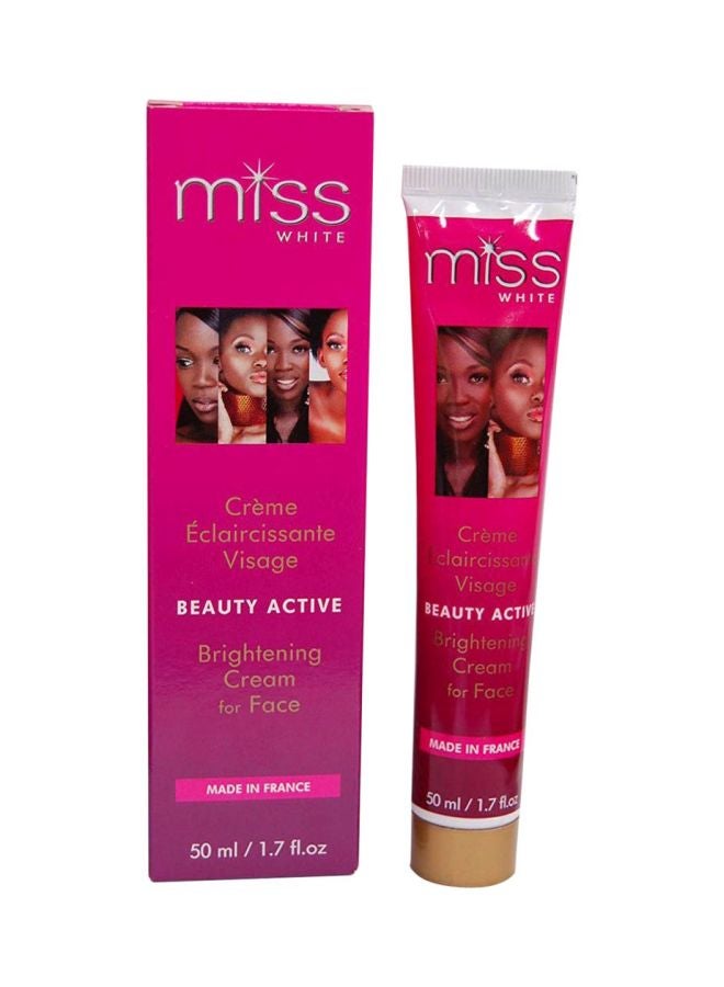 Fair and White - Miss Beauty Active Brightening Face Cream 50ml - Image 1