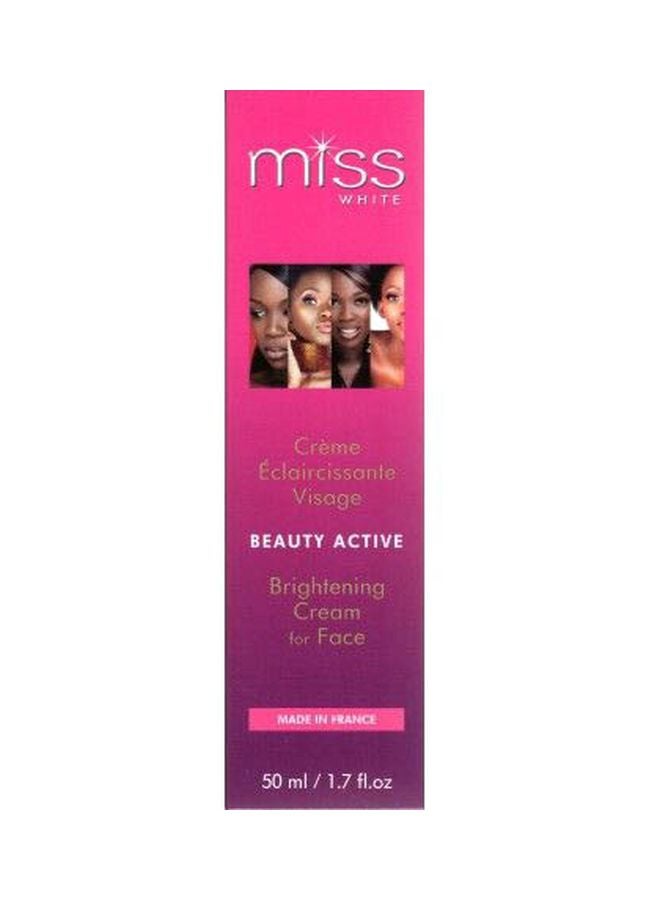 Fair and White - Miss Beauty Active Brightening Face Cream 50ml - Image 1
