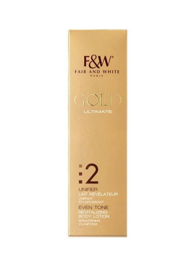 Fair and White Gold Ultimate Revitalizing Body Lotion 500ml - Image 2