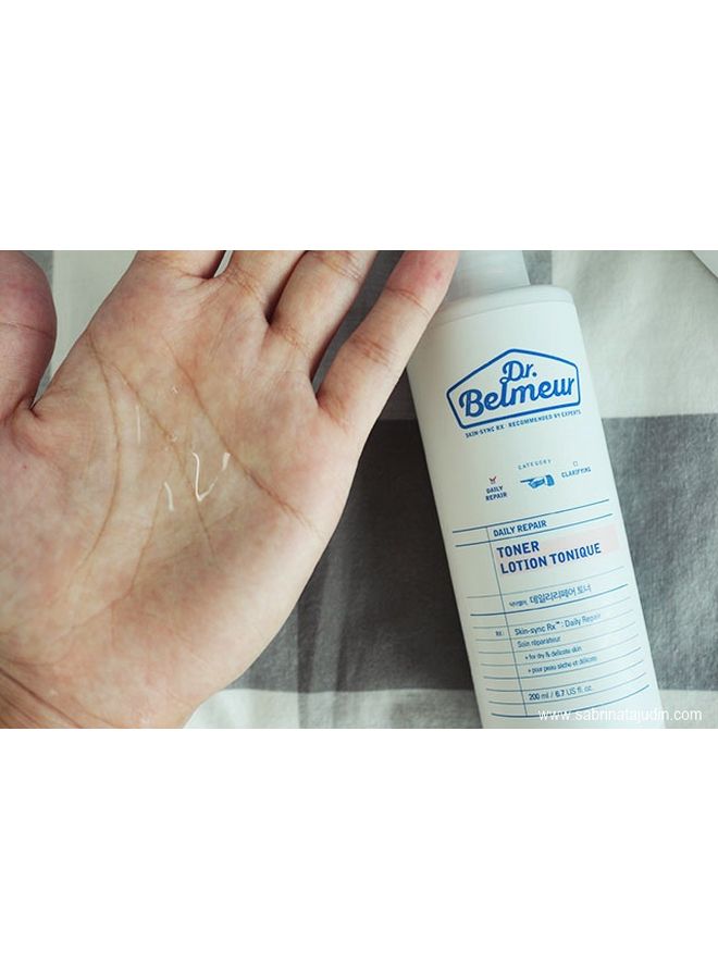 THE FACE SHOP Dr. Belmeur Daily Repair Toner 200ml - Image 3