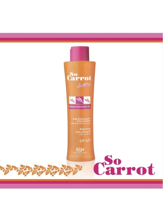 Fair and White - So White So Carrot Brightening Oil 250ml - Image 1