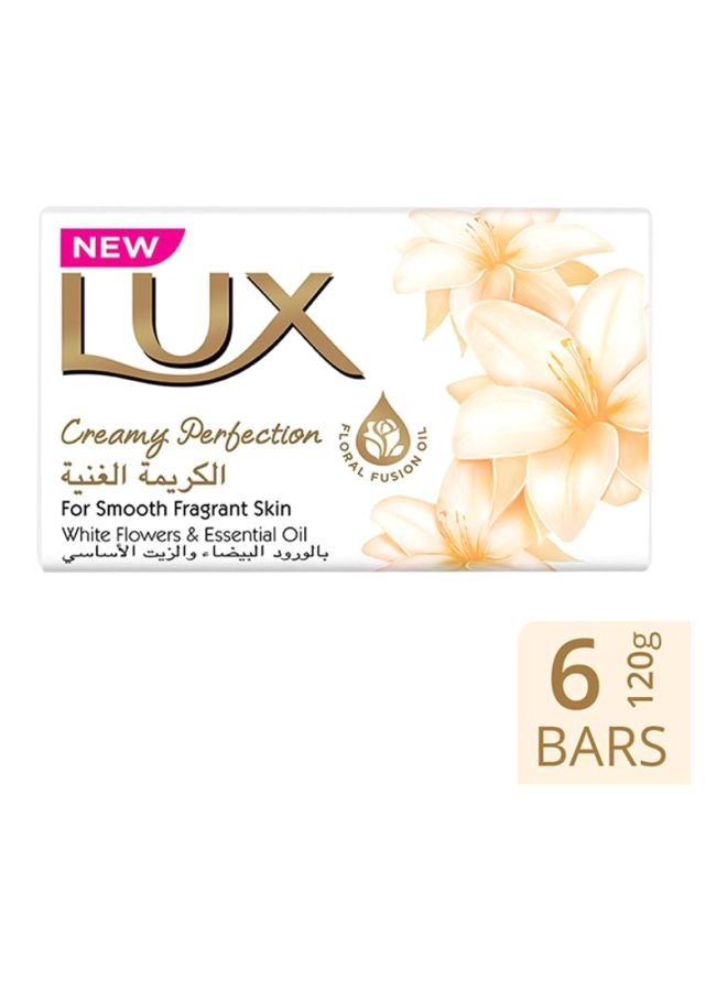 Lux Creamy Perfection Soap Bar 120grams - Image 1