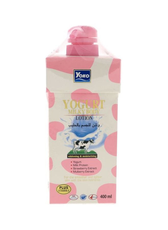 YOKO Yogurt Milky Body Lotion 400ml - Image 1