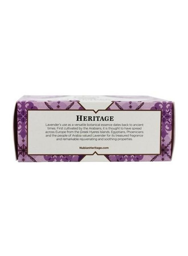 Nubian Heritage Lavender And Wildflowers Bar Soap 141grams - Image 2