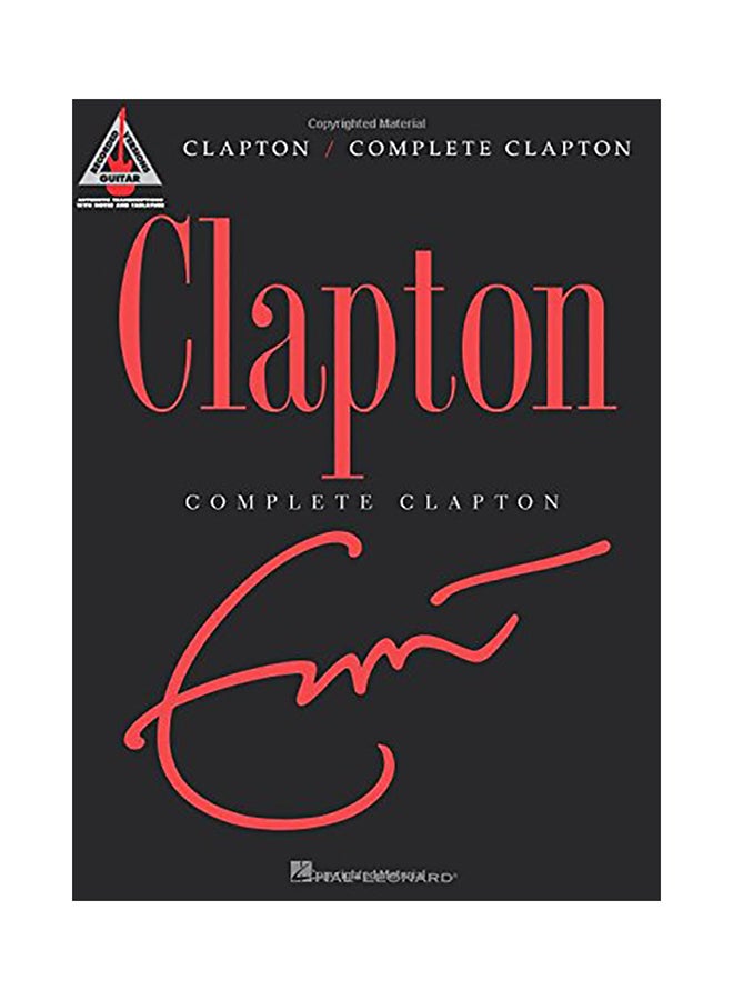 Clapton: Complete Clapton Paperback English by Eric Clapton - 2008