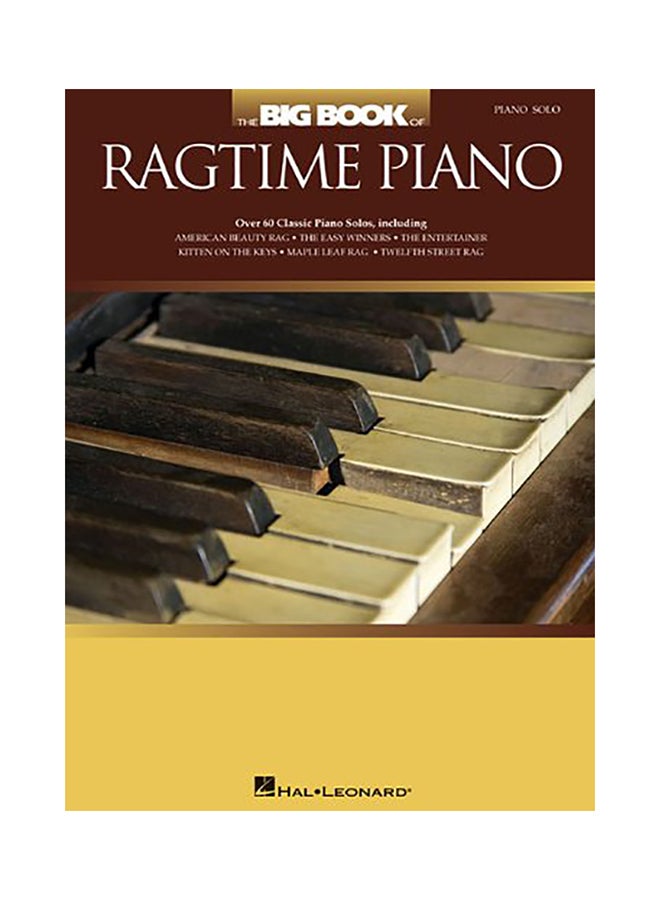 The Big Book of Ragtime Piano Paperback English by Hal Leonard Corp - 38533
