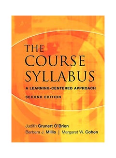 The Course Syllabus: A Learning-Centered Approach paperback english - 2008 