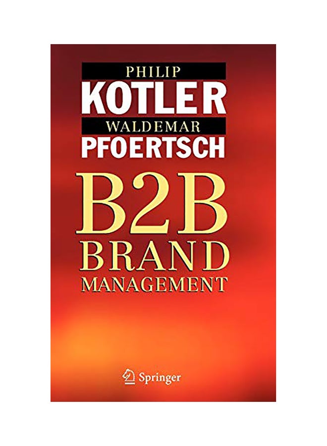 B2B Brand Management Hardcover English by Philip Kotler - 38531 