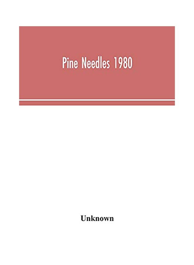 Pine Needles 1980 paperback english - 2020 