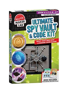 Ultimate Spy Vault & Code Kit Paperback English by Klutz - 2020
