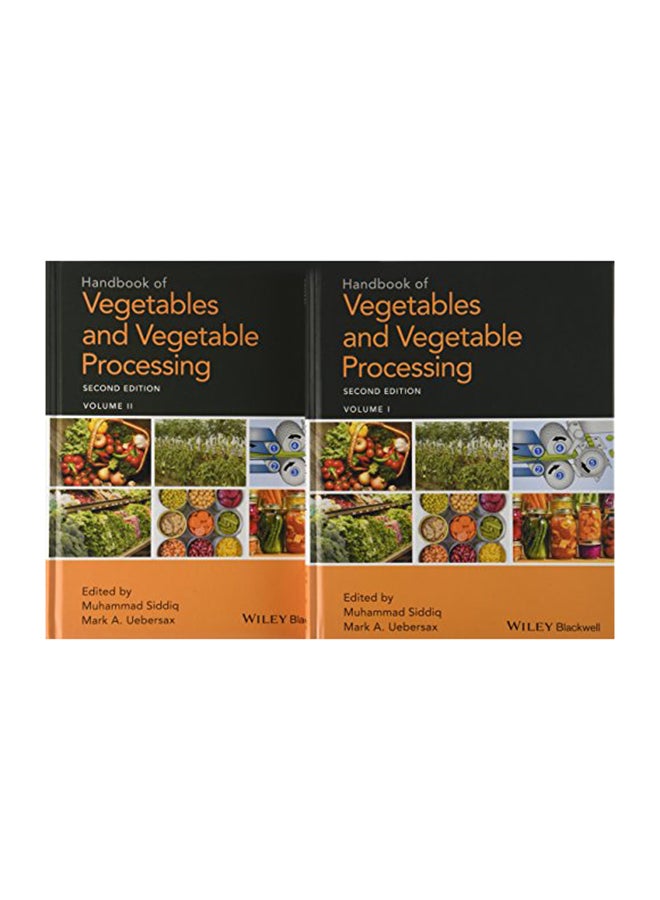 Handbook Of Vegetables And Vegetable Processing Hardcover English by Muhammad Siddiq - 2018 