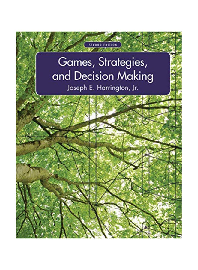Games, Strategies, and Decision Making Hardcover English by Joseph E. Harrington Jr - 38539 