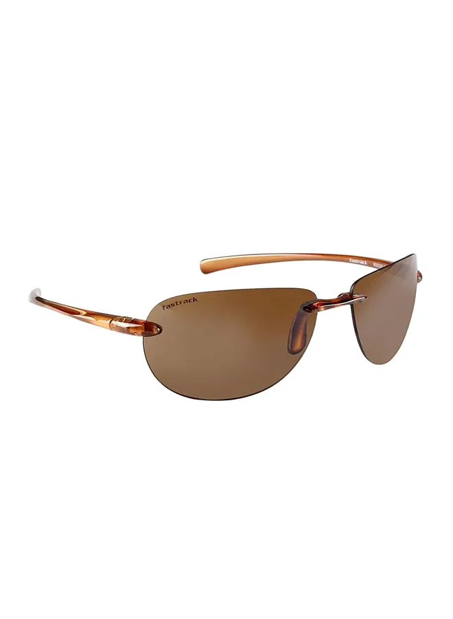 فاستراك نظارات شمسية رياضية رجالية بنية