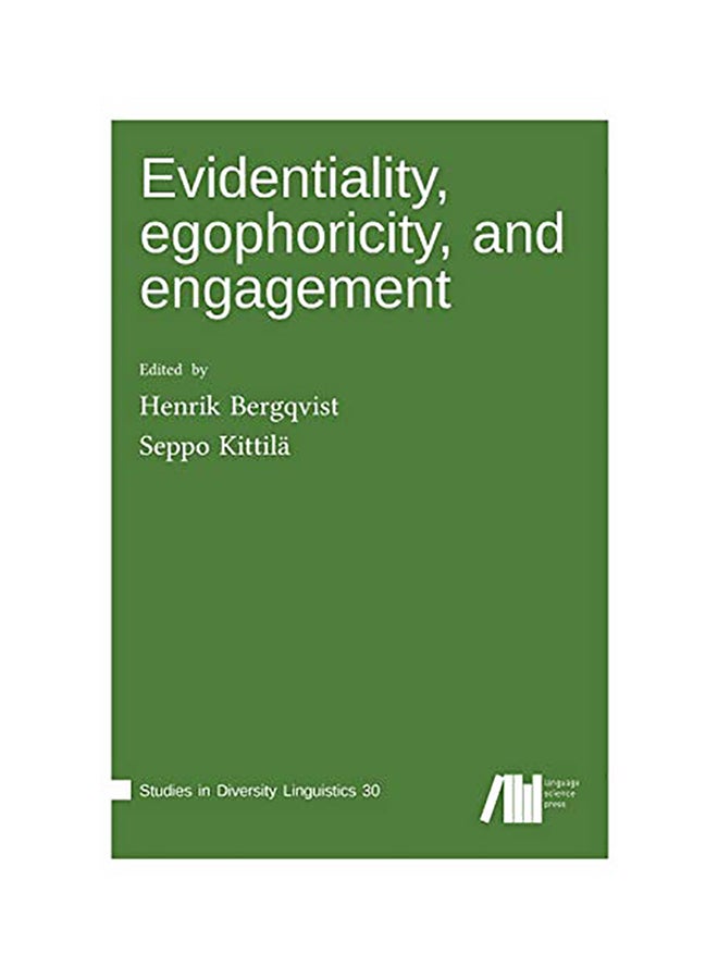 Evidentiality, egophoricity and engagement hardcover english - 2020 
