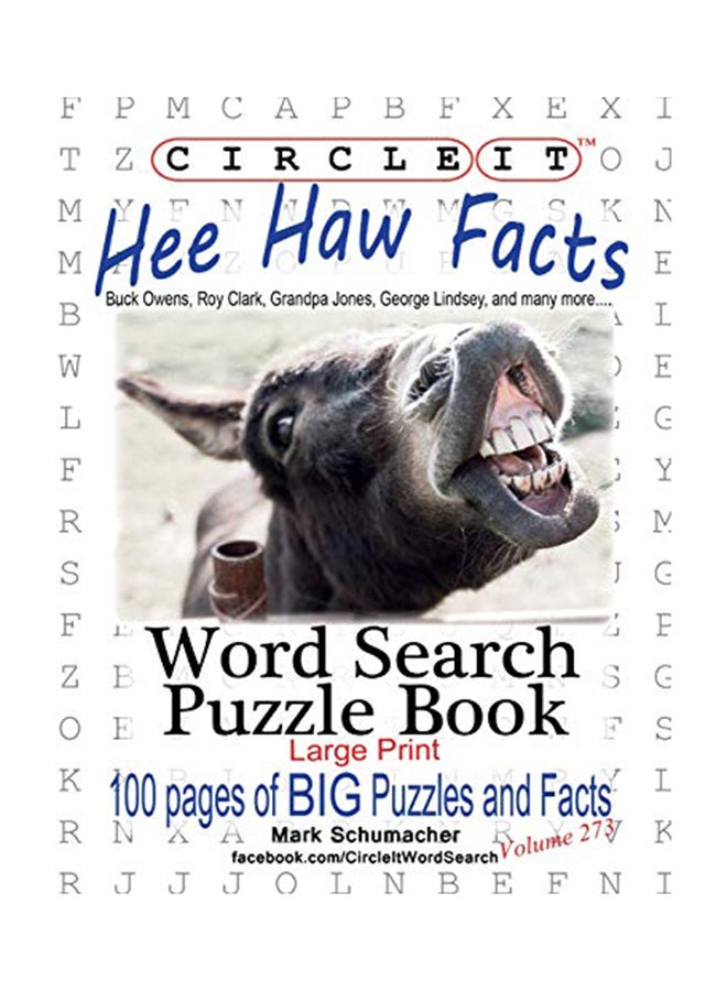 Circle It, Hee Haw Facts, Word Search, Puzzle Book paperback english - 2020 