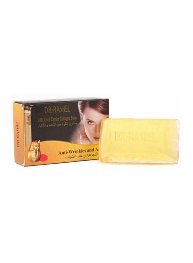 DR. RASHEL 24K Caviar Collagen Soap Gold 100grams  - Image 4
