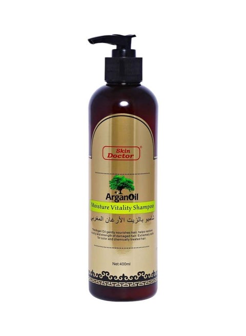 Argan Oil Moisture Vitality Shampoo 400ml
