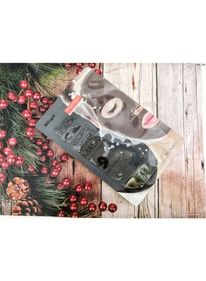 Purederm Food Recipe Mg-Gel Mask Black 23grams - Image 4