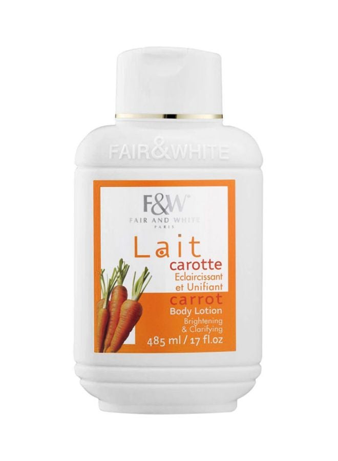 Fair and White - Original Carrot Body Lotion 485ml - Image 1
