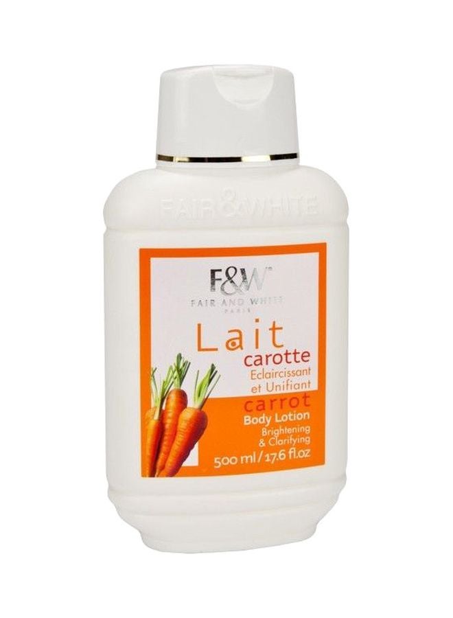 Fair and White - Original Carrot Body Lotion 485ml - Image 1