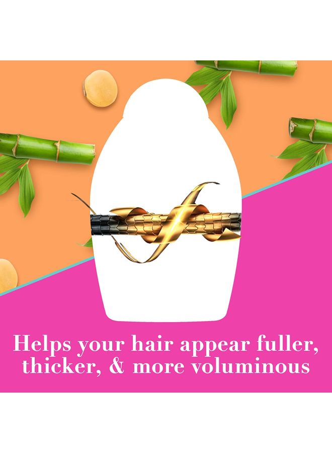 أو جي إكس شامبو سترنغث آند بودي بلس بخلاصة ألياف الخيزران الكاملة - Image 5