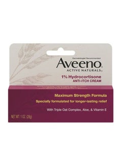 Aveeno Active Naturals Anti-Itch Cream 28grams  - Image 2