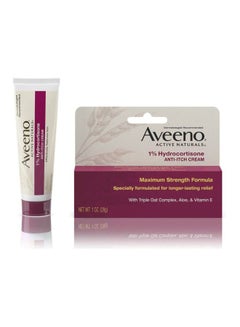 Aveeno Active Naturals Anti-Itch Cream 28grams  - Image 3