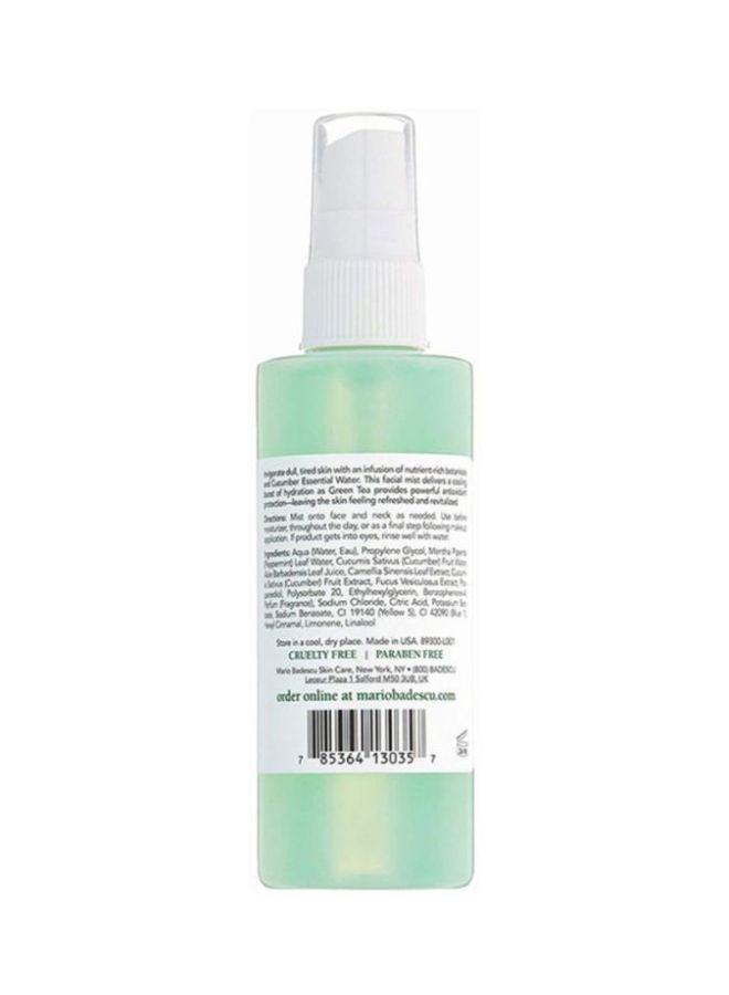 MARIO BADESCU Facial Spray With Aloe, Cucumber And Green Tea Clear 118ml  - Image 2