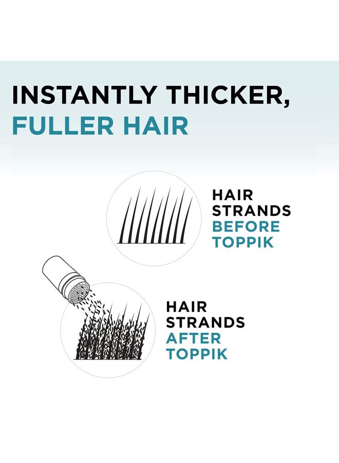 Toppik Hair Building Fibers Medium Brown Hair Color 27.5 Grams Medium Brown 27.5grams  - Image 3