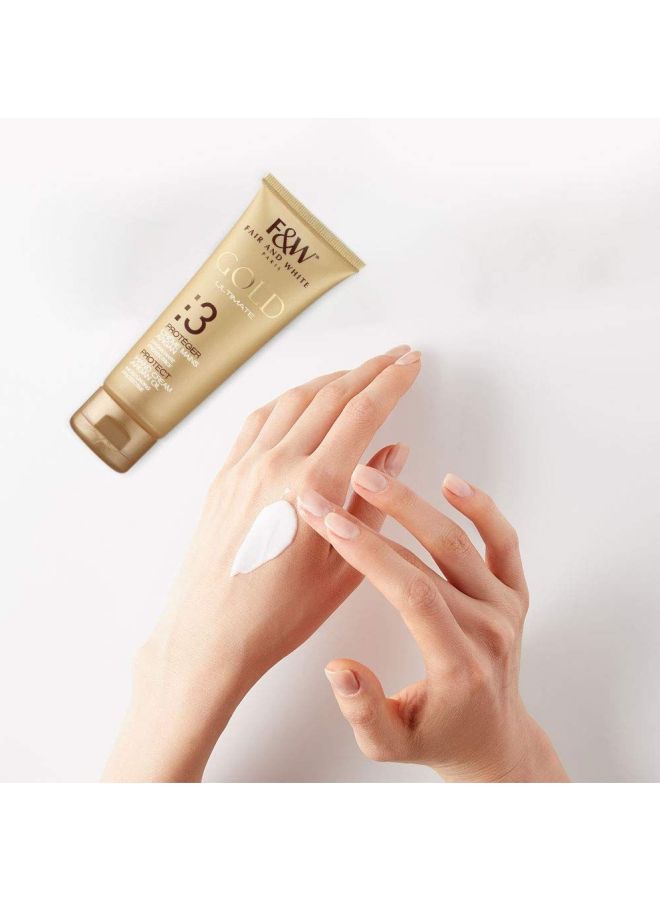 Fair and White Gold Hand Cream With Argan Oil 75ml - Image 3