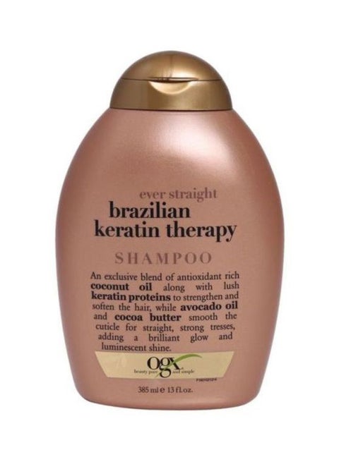 Ever Straight Brazilian Keratin Therapy Shampoo 385ml
