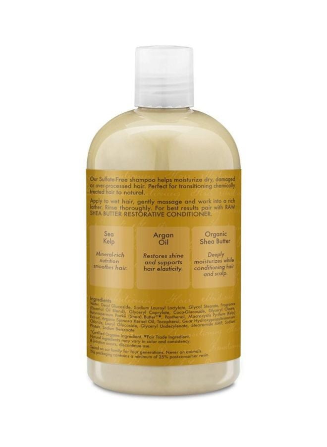 SheaMoisture 2-Piece Raw Shea Butter Moisture Retention Shampoo 2x384ml - Image 2