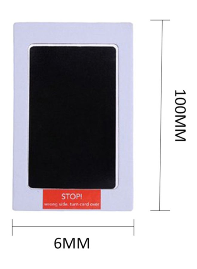 ametoys Baby Foot And Art Inkless Print Frame White/Black  - Image 2