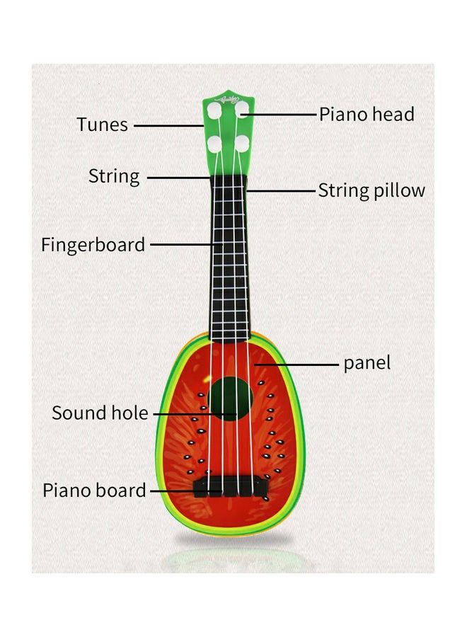 كيدل جيتار صغير بتصميم فاكهة 36x11.5x3.5سم - Image 4