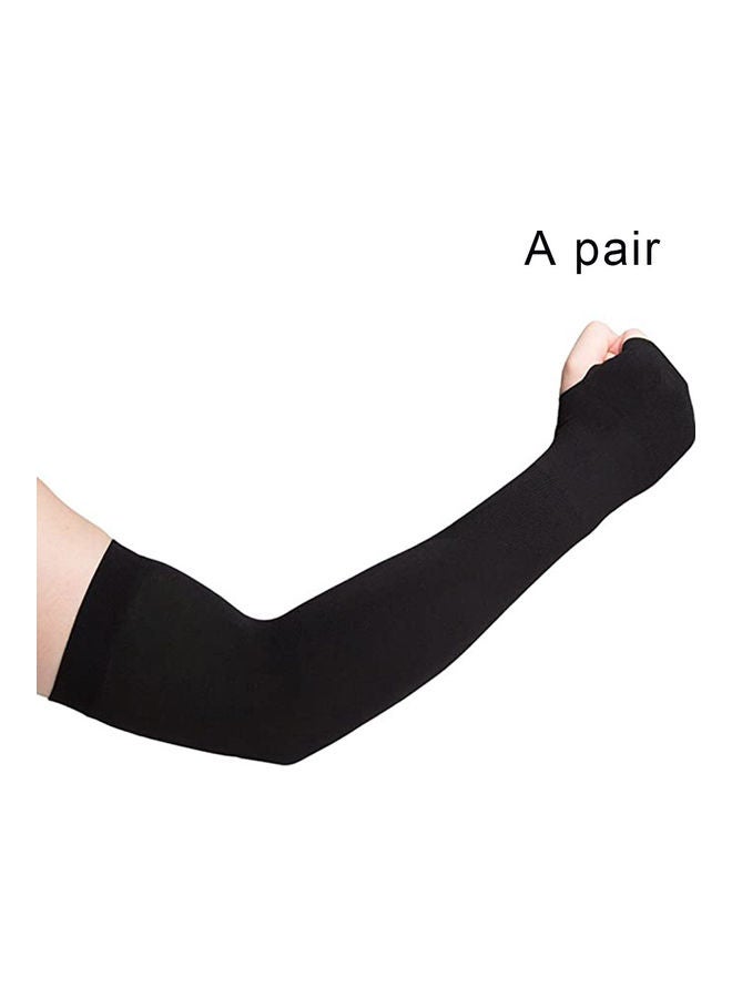 Generic A Pair Of UV Sun Protection Summer Outdoor Arm Sleeves 12.6x8x1.4cm  - Image 1