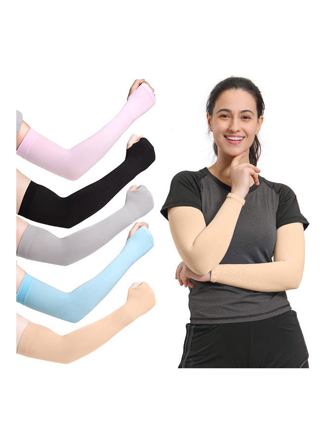 Generic A Pair Of UV Sun Protection Summer Outdoor Arm Sleeves 12.6x8x1.4cm  - Image 2