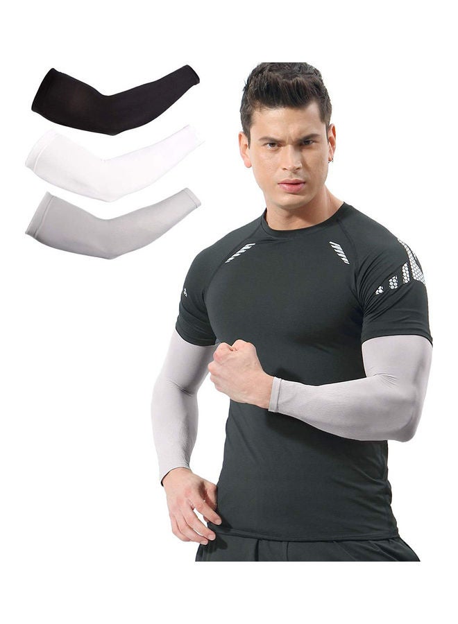 Generic A Pair Of UV Sun Protection Summer Outdoor Arm Sleeves 12.6x8x1.4cm  - Image 4