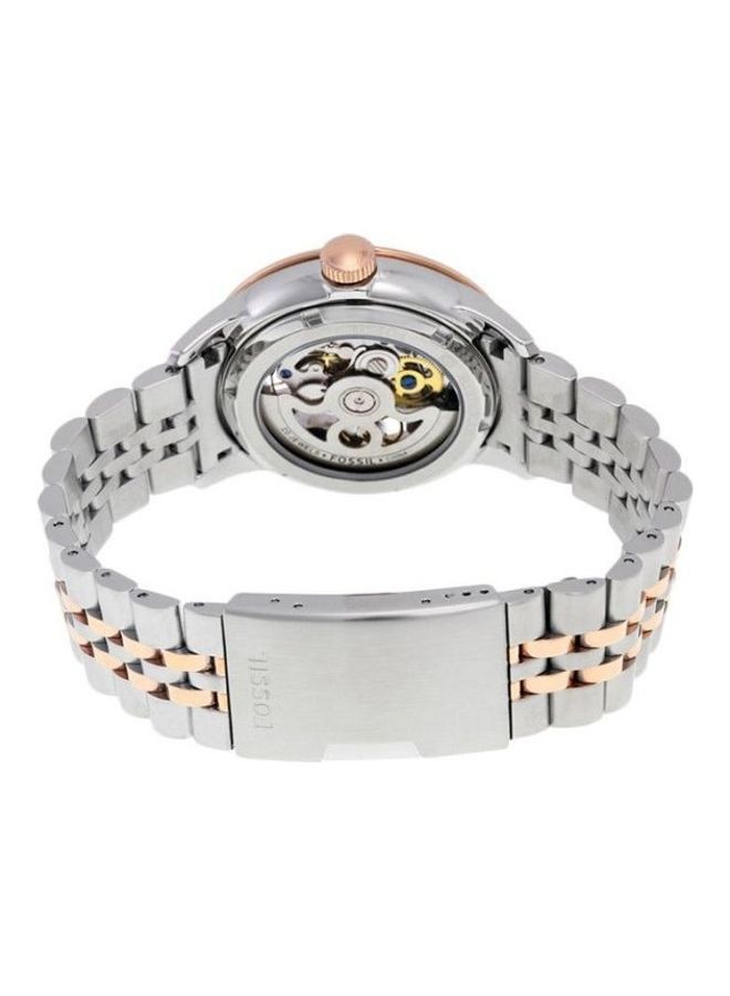 فوسيل ساعة تاونزمان سكيلتون أوتوماتيكية طراز ME3075 للرجال - Image 4