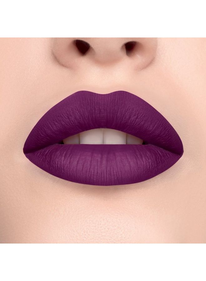 JUST GOLD Intense Matte Lipstick 218 Purple - Image 5