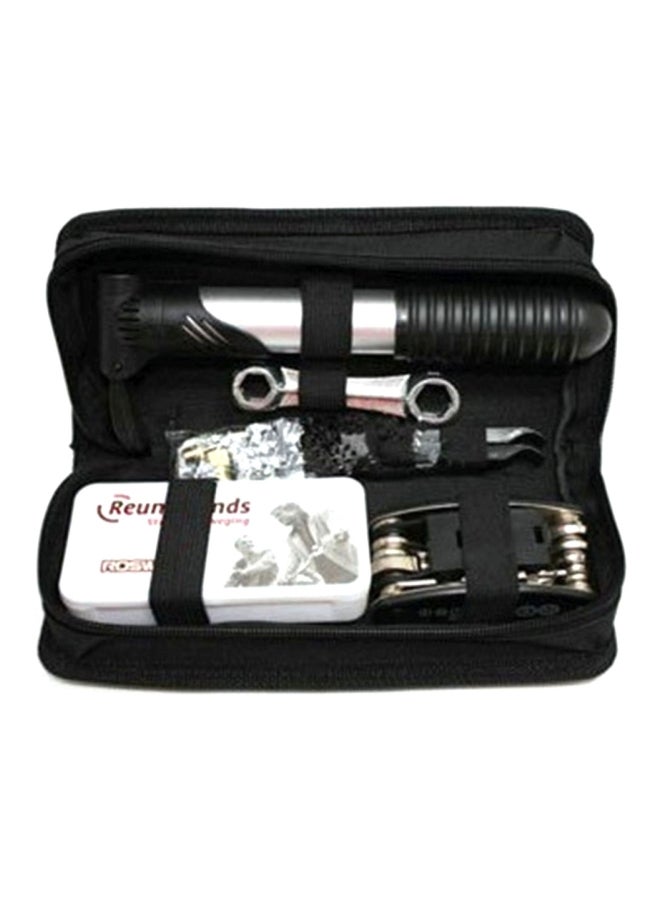 Generic - Bicycle Repair Kit Tire Pump Wrench Set Mountain Bike Combination Tool 22*22*22cm 22*22*22cm - Image 1
