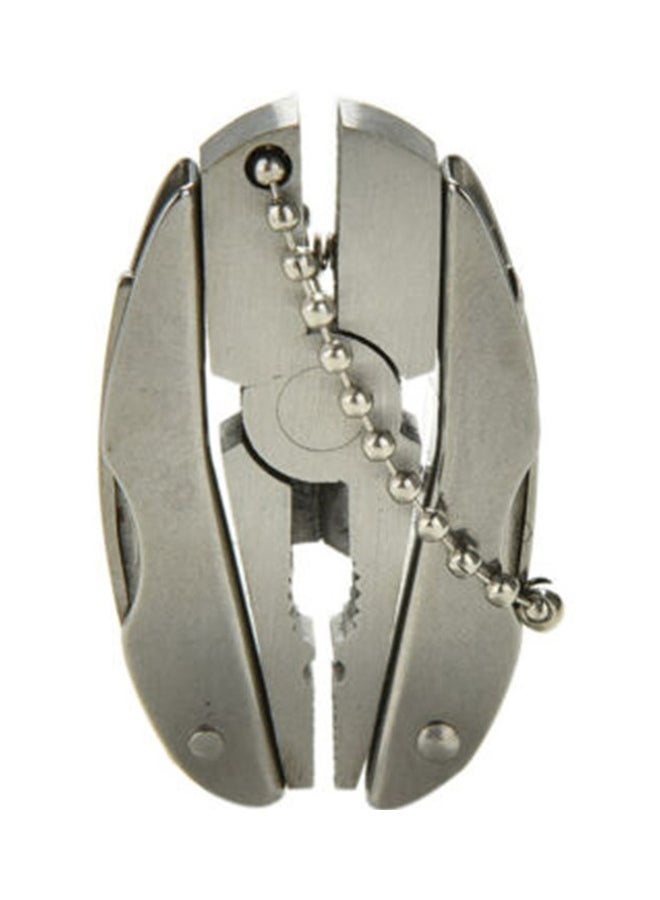 Generic - Pocket Tools Mini Foldaway Keychain Pliers Knife Screwdriver Multi Function Tool 8*8*8cm - Image 1